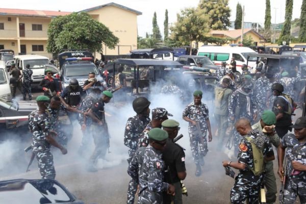 Police officer opens fire on civilian over 2023 election argument